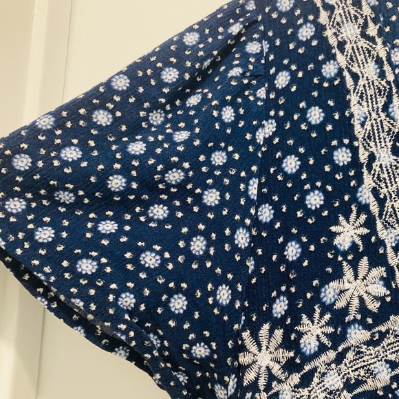 Knox Rose Boho Embroidered Blouse - Picture 6 of 6